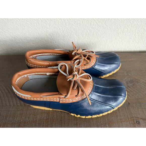 LL Bean Women's Bean Boots Rubber Mocs Size 8 Rain Snow Boat Fishermancore - Picture 2 of 9